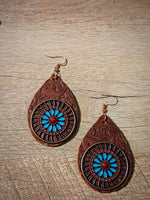 Carmen Leather Earrings