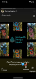 Papel Picado Coral Heart Earrings
